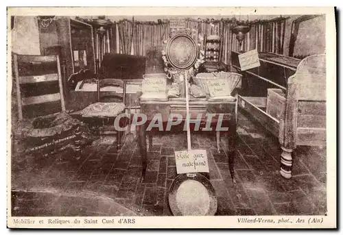 Cartes postales Mobilier et reliques du Saint Cure d Arc