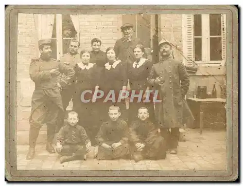 Photo Famille et militaries Militaria