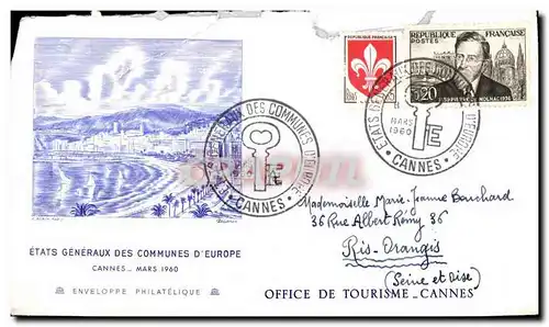 FDC Etats generaux des communes d Europe Cannes mars 1960