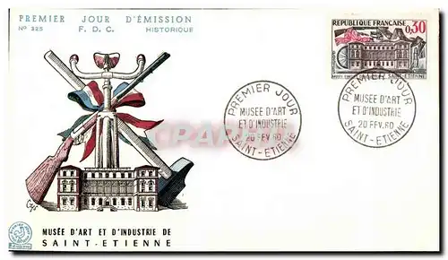 FDC 1960 Musee D Art Et d Industrie De Saint Etienne