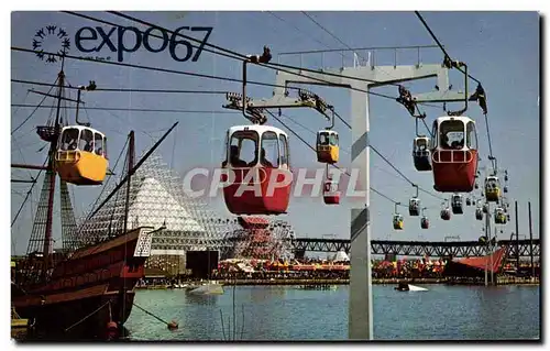 Cartes postales moderne Montreal Canada Le Teleferique De La Ronde Expo 67