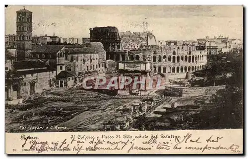 Cartes postales Roma Il Colosseo