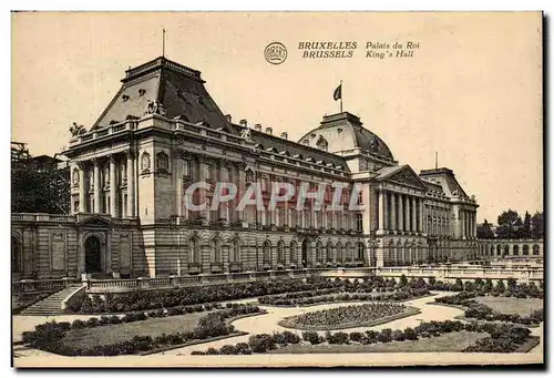 Cartes postales Bruxelles Palais du Roi