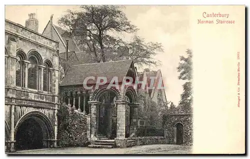 Cartes postales Canterbury Norman Staircase