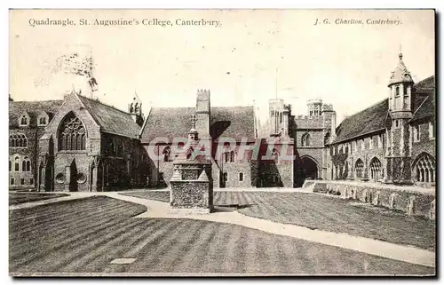 Ansichtskarte AK Canterbury Quadrengle St Augustine College