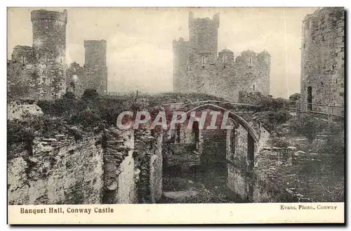 Cartes postales Banquet Hall Conway Castle