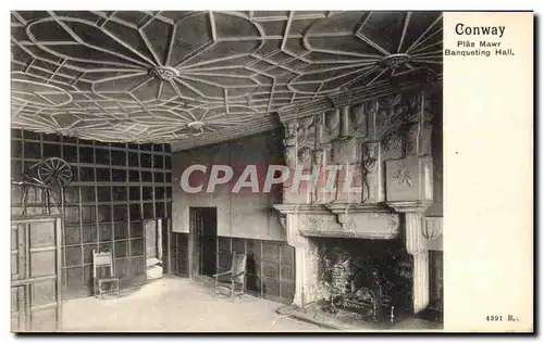 Cartes postales Conway Plas Mawr Banqueting Hall