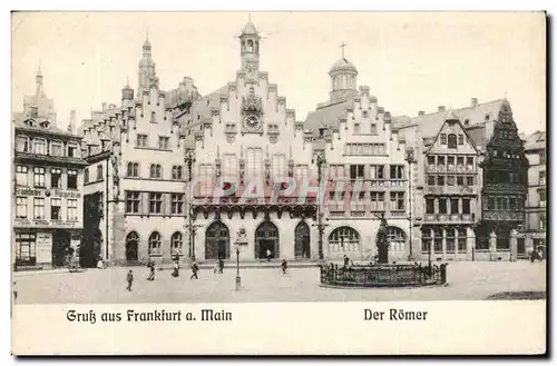 Cartes postales Grub Aus Frankfurt A Main Der Romer