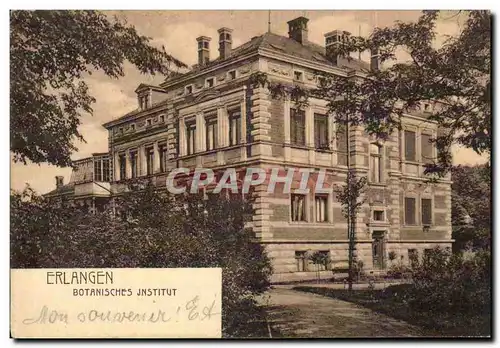 Cartes postales Erlangen Botanisches Institut