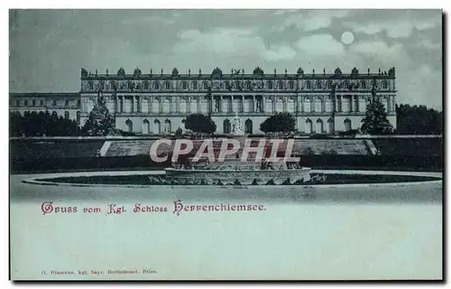 Cartes postales Herrenchiemse Gruss Vom Schloss