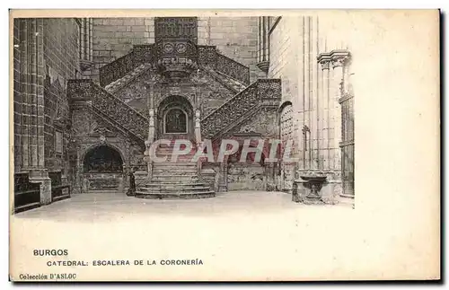 Cartes postales Burgos Catedral Escalera de la Coroneria