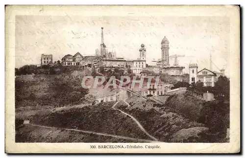 Cartes postales Barcelona Tibidabo Cuspide