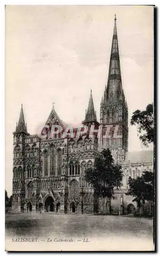 Cartes postales Salisbury La Cathedrale