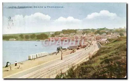 Cartes postales Swanage Beach Promenade