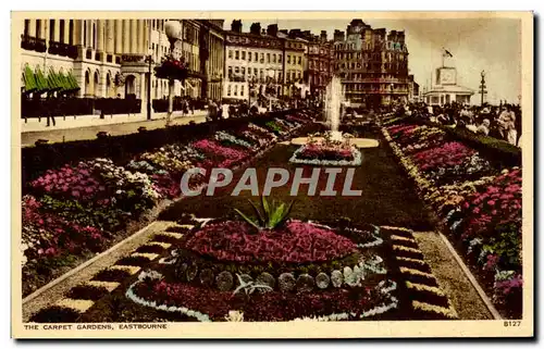 Cartes postales The Carpet Gardens Eastbourne