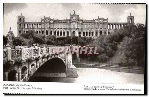 Cartes postales Munchen Maximilianeum