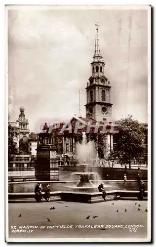 Ansichtskarte AK St Martin In The Fields Trafalgar Square London