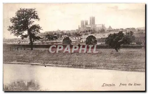 Cartes postales Lincoin From the River