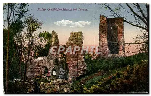 Cartes postales Ruine Grob Geroldsech bel Zabern