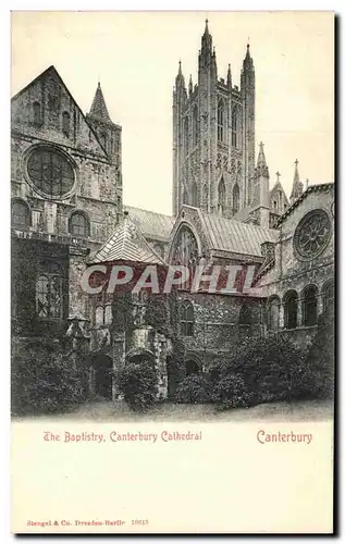 Cartes postales Baptistry Canterbury Cathedral Canterbury