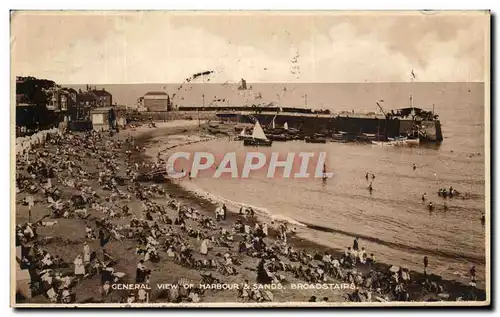 Cartes postales General View Of Harbour Sands Broadstairs