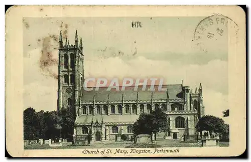 Cartes postales Church of St Mary Kingston Portsmouth