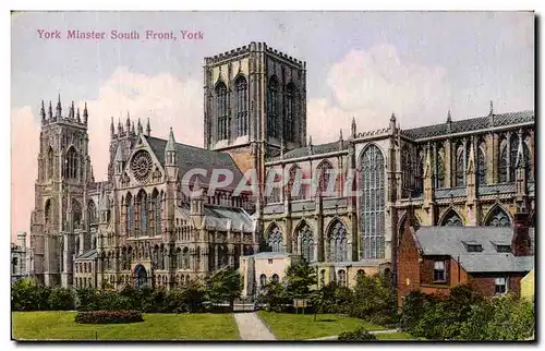 Cartes postales York Minster South Front York