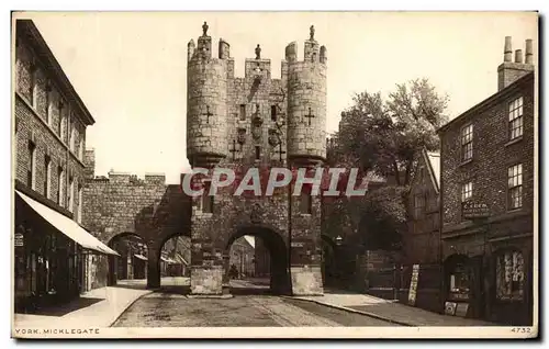 Cartes postales York Micklegate