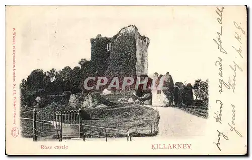 Ansichtskarte AK Ross Castle Killarney