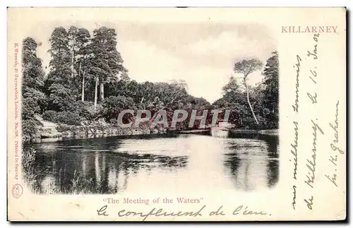 Ansichtskarte AK Killarney The Meeting of the Waters