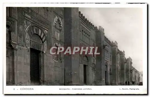 Ansichtskarte AK Cordoba Mezquita Fachada Lateral