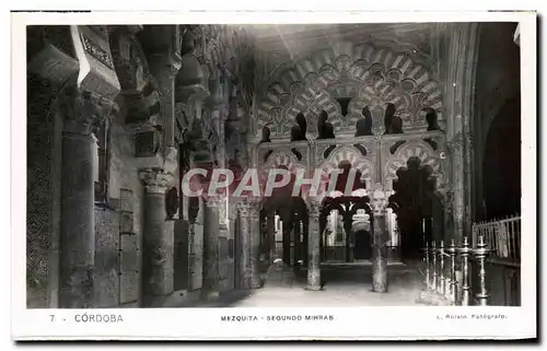 Ansichtskarte AK Cordoba Mezquita Sezquita Mihrab