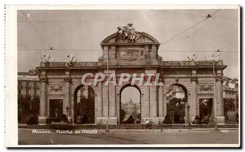 Cartes postales Madrid Puerta de Alcala