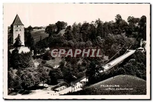 Cartes postales Fribourg Le Pont du Gotteron