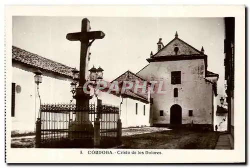 Ansichtskarte AK Cordoba Cristo de Los Dolores