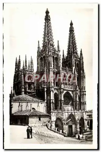 Ansichtskarte AK Burgos Catedral Fachada