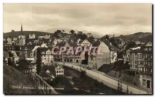 Cartes postales Herisau Bahnhofstrasse