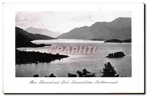 Cartes postales Ben Lomand and Loch Lomond From Inchtavannach