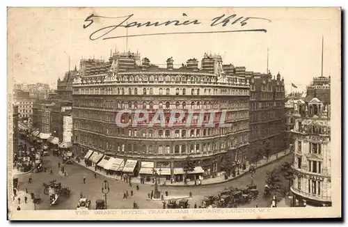 Ansichtskarte AK London The Grand Hotel Trafalgar Square