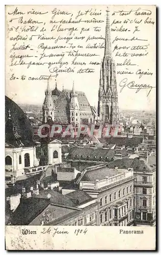 Cartes postales Wien Panorama