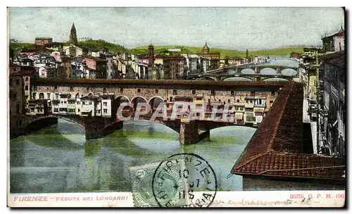 Cartes postales Firenze Veduta Dei Lungarni