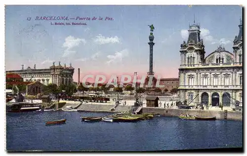 Cartes postales Barcelona Puerta de la Paz