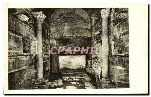 Cartes postales Rome Catacombe di S Callisto La cripta dei Papi