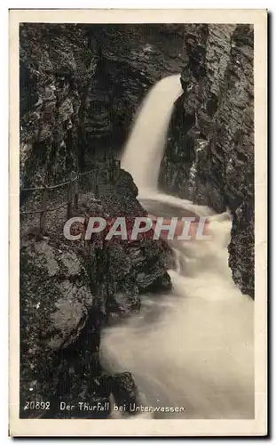 Cartes postales Der Thurfall bei Unterwasser