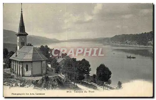 Cartes postales Temple du Pont