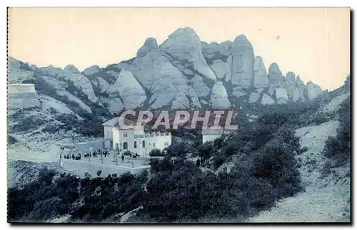 Ansichtskarte AK Montserrat Ermita Montana de Santa Cecillia