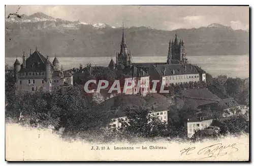 Cartes postales Lausanne Le Chateau