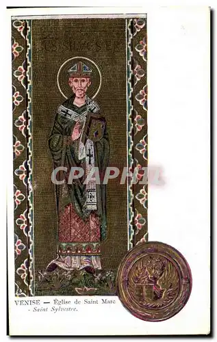 Cartes postales Venise Eglise de Saint Marc Saint Sylvestre