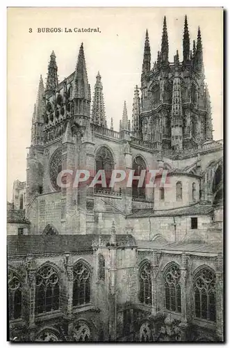 Cartes postales Burgos La Catedral