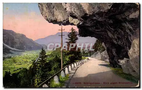 Cartes postales Brunigestrasse Blick Gegon Brienzersee